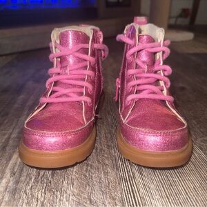 Ugg Pink Patent Leather Boots